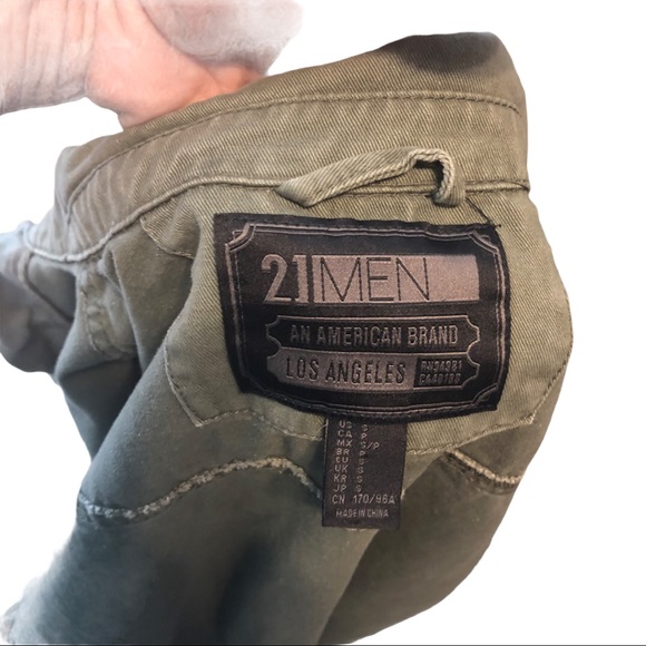 21 Men Army Jacket - Size S - EUC - Picture 5 of 5